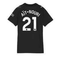 Manchester City Rayan Ait-Nouri #21 Koszulka Wyjazdowa damskie 2025-26 Krótki Rękaw